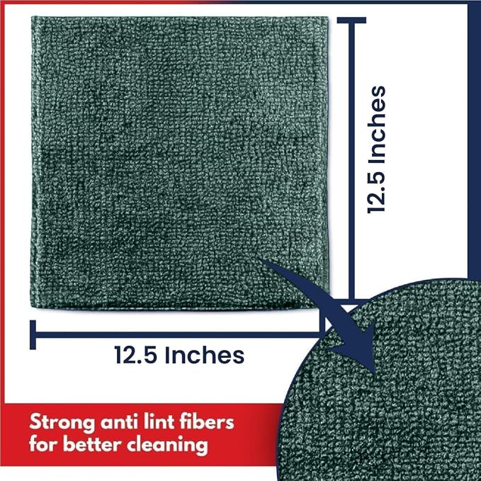 USANOOKS Premium 300GSM Microfiber Cleaning Cloth - Image 2