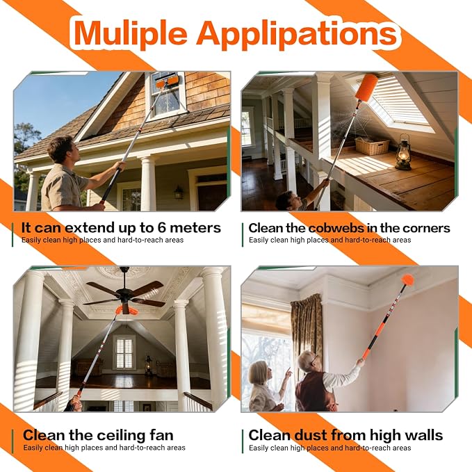 26FT High Reach Duster Cleaning Kit - Image 5