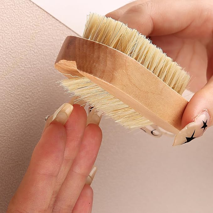 Nail Brush For Cleaning Fingernails, Flexible Bristle Finger Nail Brush To - Image 6