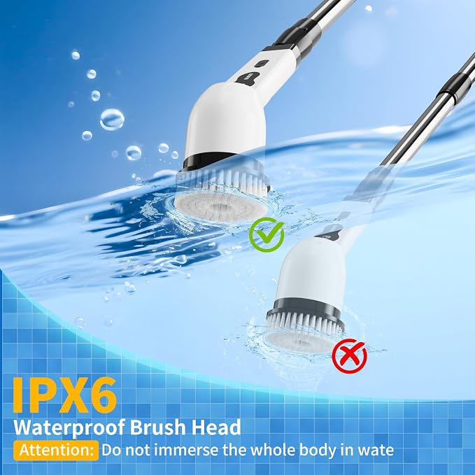 Electric Spin Scrubber, Ultimate Household Cleaning Brush - Image 5