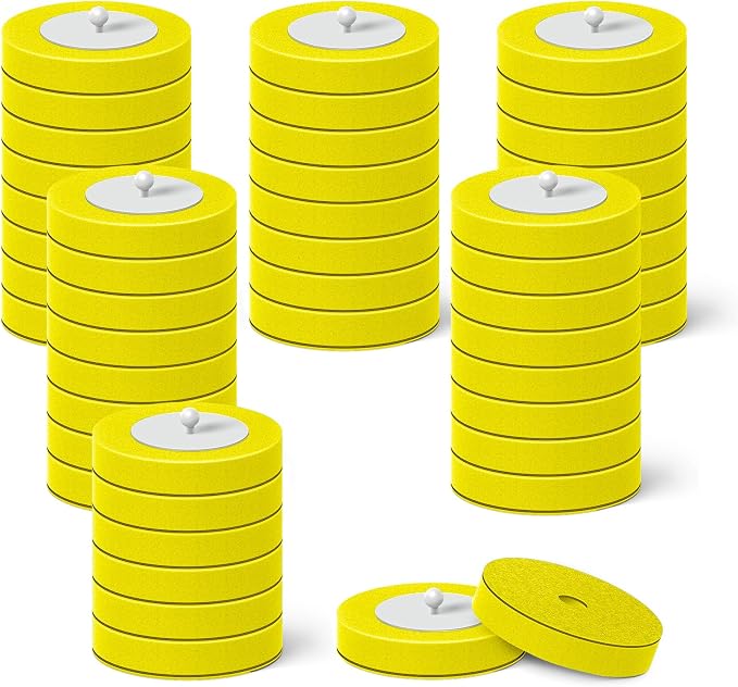 48 Count Disposable Toilet Brush Heads, Toilet Bowl Wand Refills by AIRU