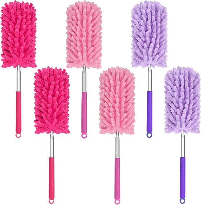 Mini Duster for Cleaning, 360° Bendable Hand Dusters by TIMIVO