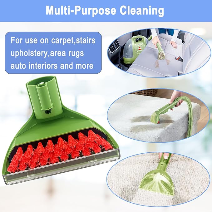 Upgraded 1400B Little Green 5.3" Detachable Tough Stain Brush Tool Replacement - Image 4