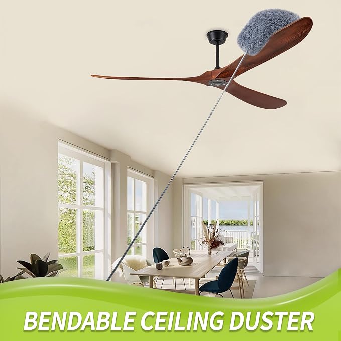 Duster with Extension Pole, Skinny Duster/Under Appliance Cleaning Tool & - Image 5