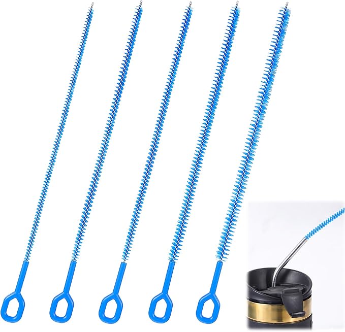 Straw Clean Brush Set Straw Brush Extra Long 12 Inch ReusableStraw Cleaner by Unknown