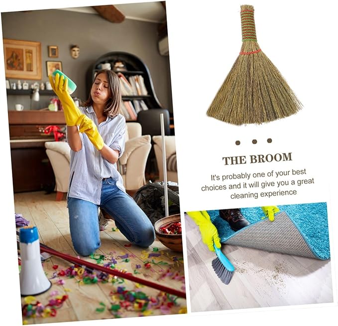 3pcs Portable Desk Brooms Small Whisk Dust Removing Brooms Short Handle Home - Image 5