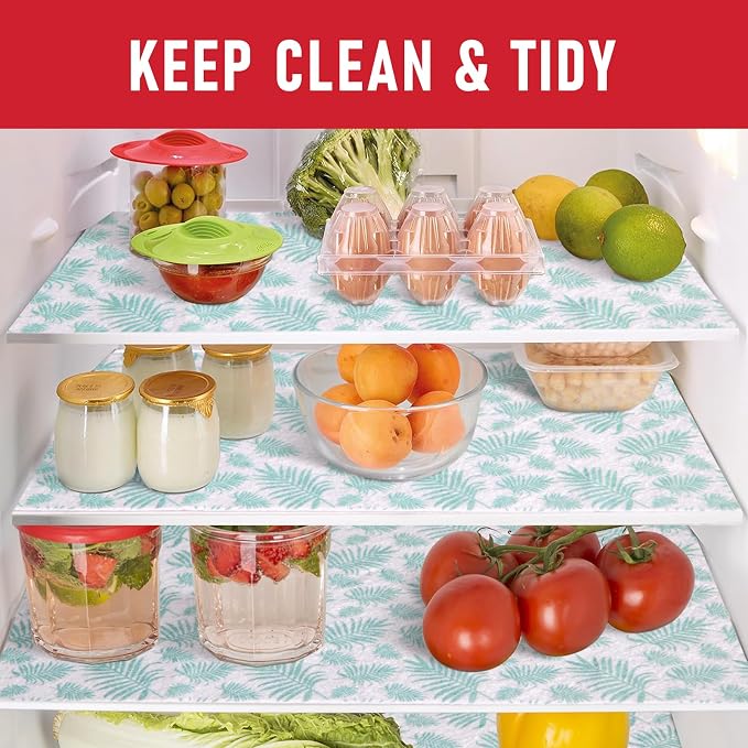 Cooyes 12 Pack Refrigerator Shelf Liners - Image 2