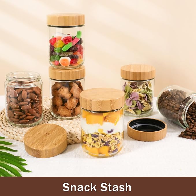 OcePor 6 Pack 16oz Glass Jars - Image 5