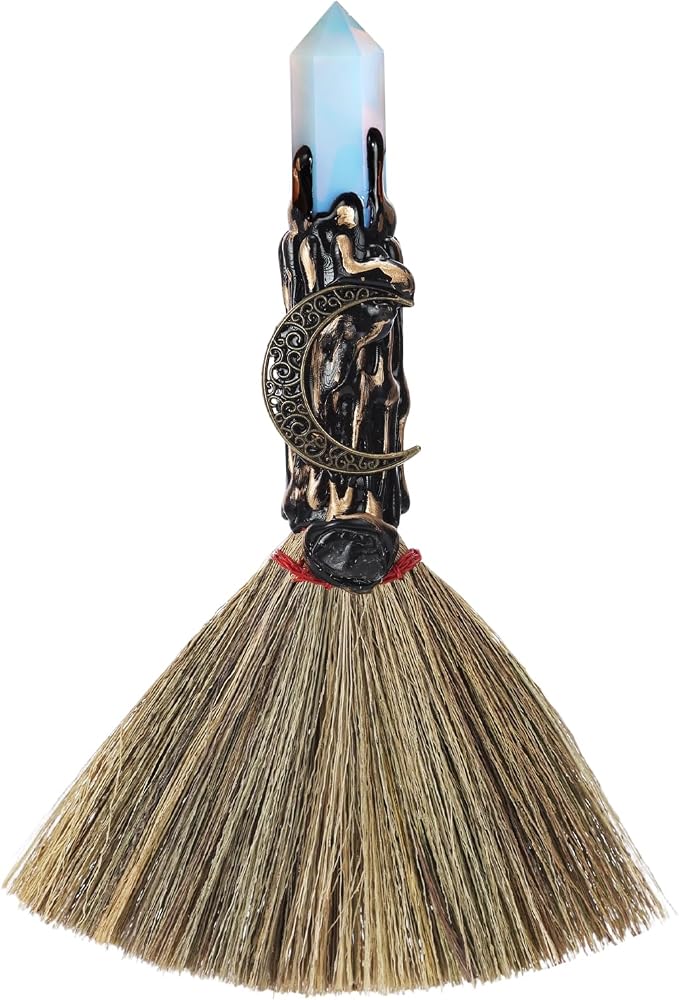 Crystal Witch Altar Broom - Image 2