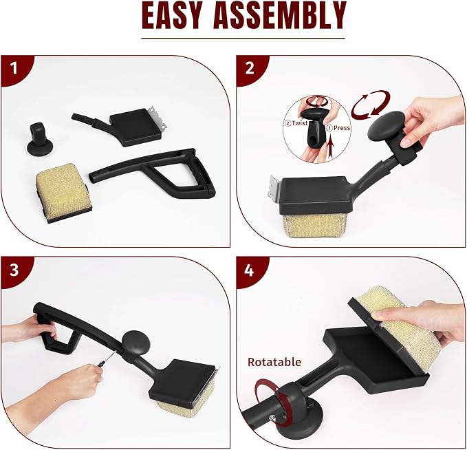 Grill Brush Bristle Free with Aramid Fiber - Image 8