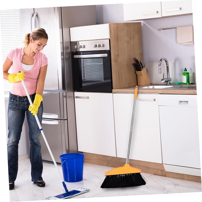 Soft Bristle Floor Broom with Handle Design - Image 5