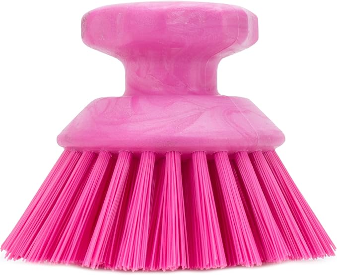 SPARTA 42395EC26 Plastic Scrubber Brush, Round Brush, Dish Scrub Brush by SPARTA
