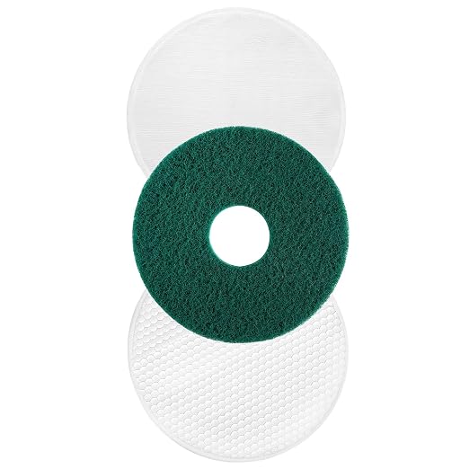 3 Pcs 12" Floor Machines Pads Compatible by InnovTools