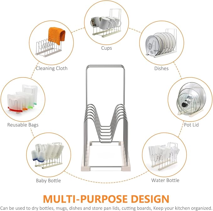 Reusable Bag Drying Rack, Silicone Bag Drying Rack, Dryer Rack - Image 3