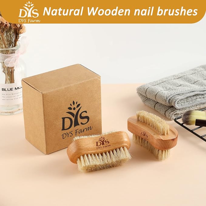 Generic Wooden Fingernail Nail Brushes - Image 8