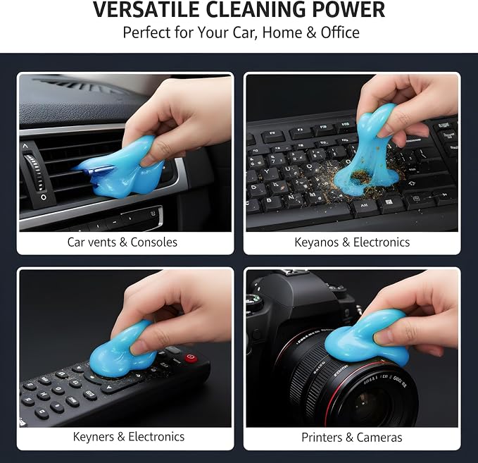 Car Cleaning Gel, Reusable Car Cleaning Putty - Image 4