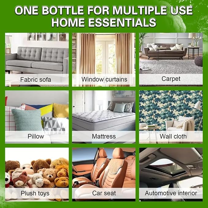 Upholstery Foam Cleaning 2 Pack, No Rinse Fabric Cleaner - Image 7