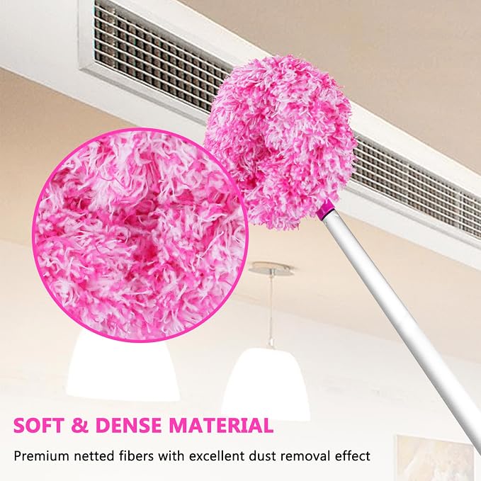 Ceiling Fan Cleaner Duster Reusable Microfiber Ceiling Fan Blade Cleaner - Image 5