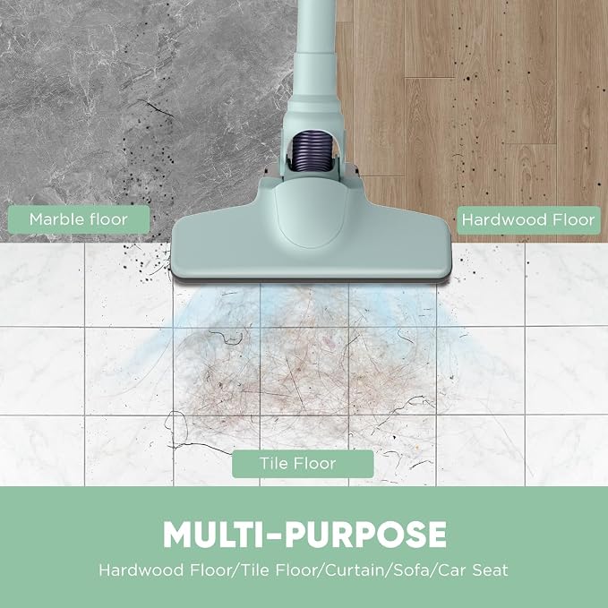 Stick Vacuum Cleaner, Corded Handheld Vacuum Cleaner Mini Electric Broom - Image 3