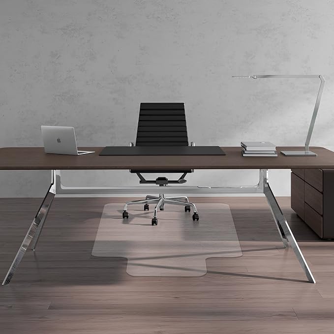 FuturHydro Chair Mat for Hardwood Floor, Easy Glide, Transparent Mats for Office - Image 3