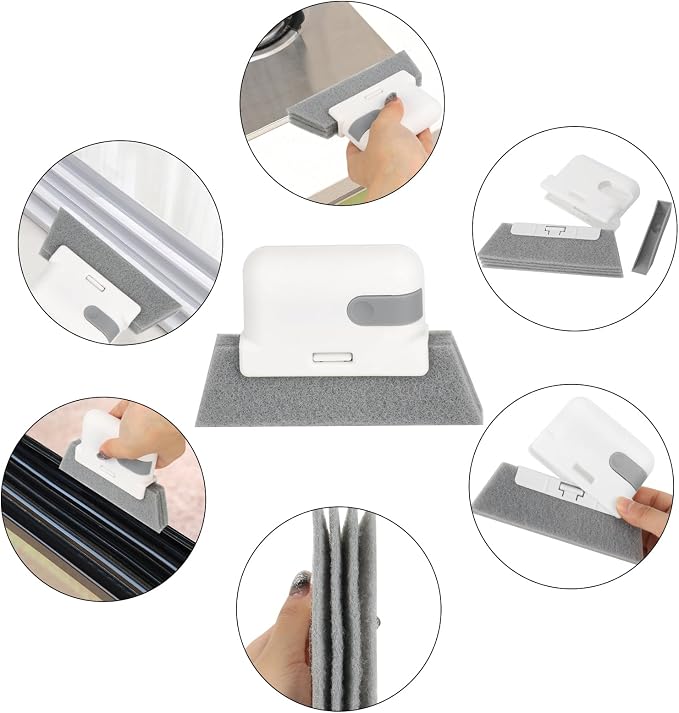 8 Pcs Hand-held Groove Gap Cleaning Tools - Image 3