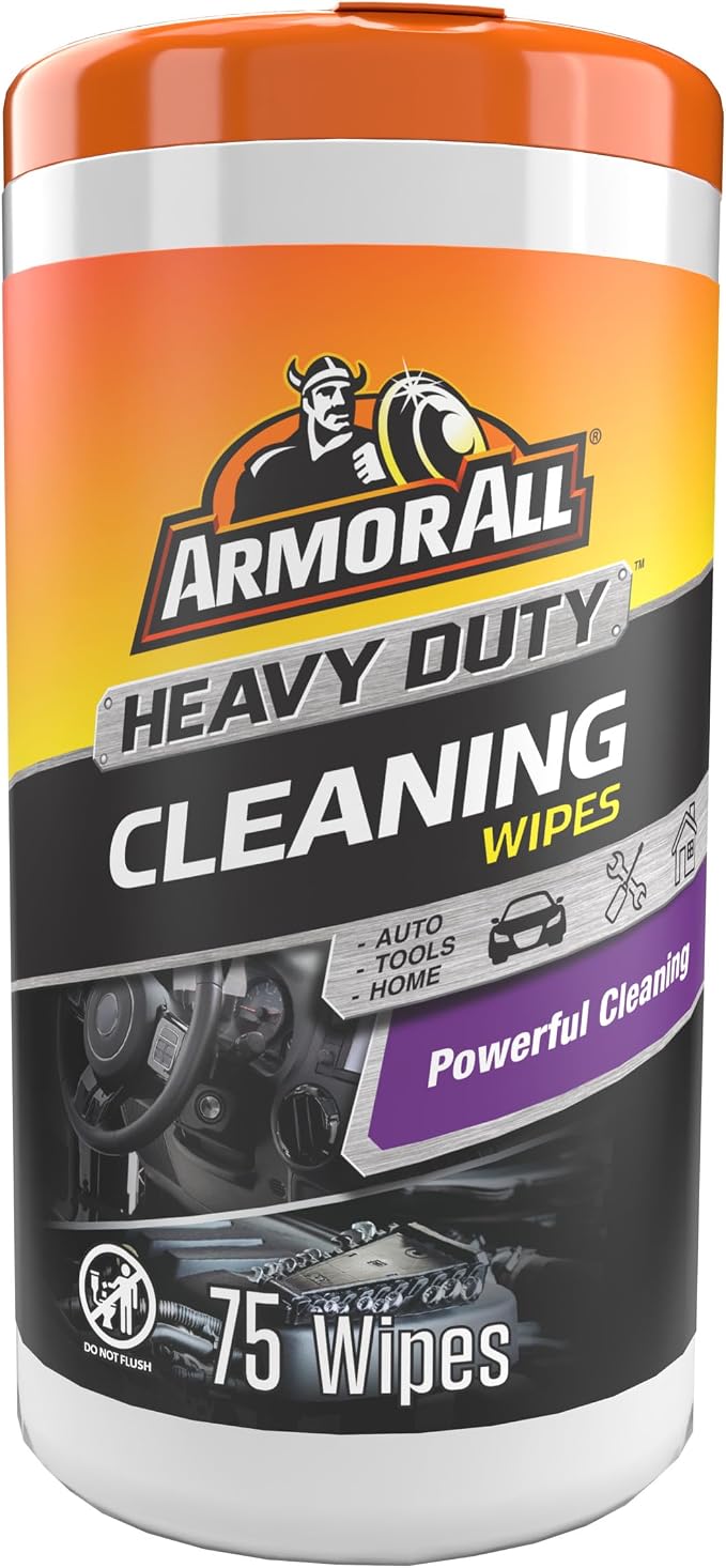 Armor All Heavy Duty Cleaning Wipes, Disposable Car Wipes by ArmorAll