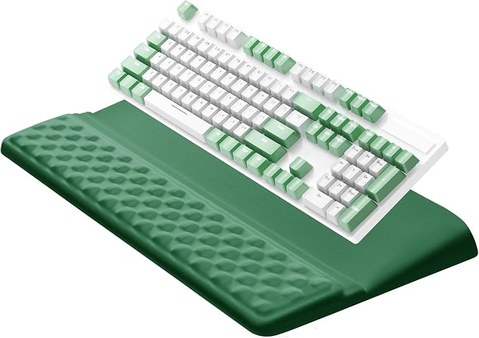 Ospelelf Keyboard Wrist Rest Pad, Comfy Ergonomic Keyboard Stand Riser Holder by OspelelfOfficeSupplies