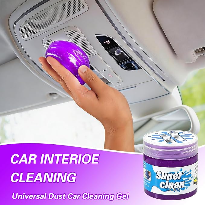 Car Cleaning Gel 2-Pack – Universal Car Cleaning Putty - Image 3