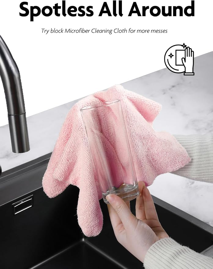 Fantasticlean Microfiber Cleaning Cloth Roll -150 Pack, Tear Away Microfiber - Image 4