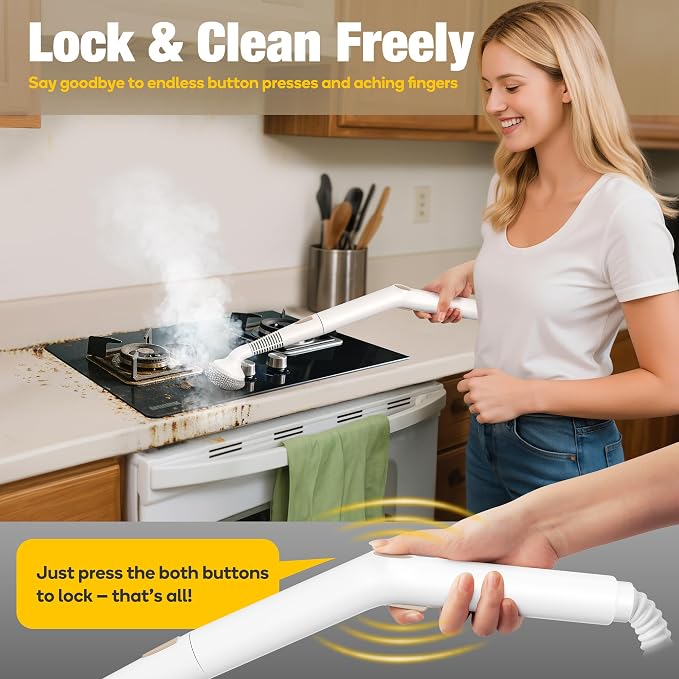 Newbealer Heavy-Duty Steam Cleaner - Image 6