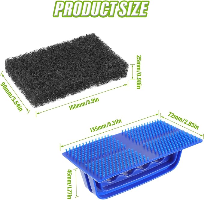 5 Pack Electric Cleaning Brush Pad Kitchen Bathroom Household Cleaning Pad - Image 2