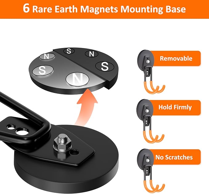 ENUODA Strong Magnetic Hooks Heavy Duty - Image 3