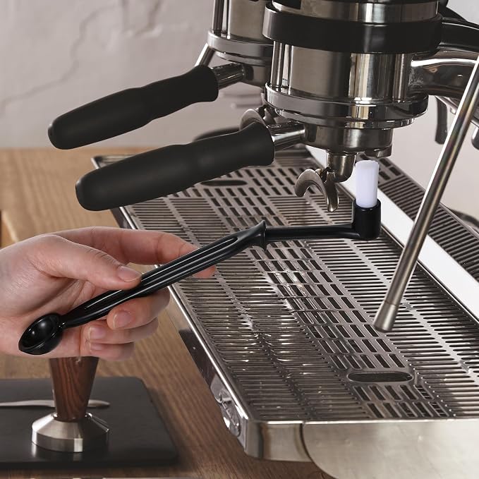 2 Pieces Espresso Machine Cleaning Brush Kit Espresso Cleaner Brushes Coffee - Image 3