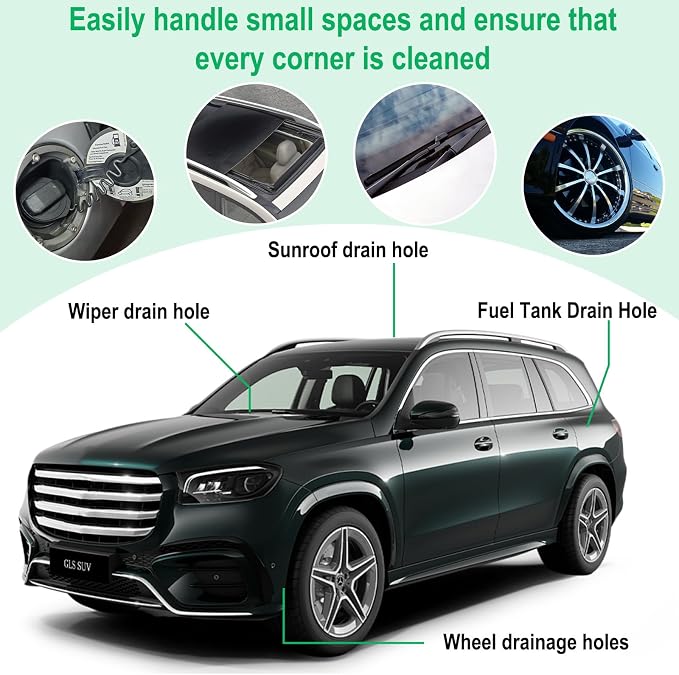Auto Sunroof Drain Cleaning Tool, 196 Inch Flexible Tube Cleaning Brush - Image 6
