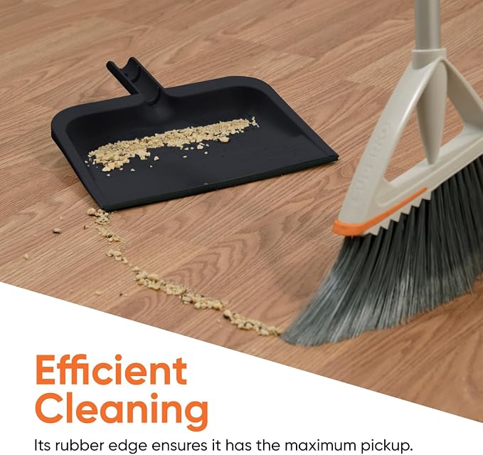 Superio Clip-On Dustpan with Rubber Lip - Image 6