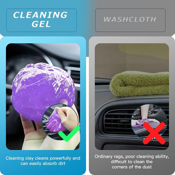 Car Cleaning Gel, Reusable Car Cleaning Putty - Image 5