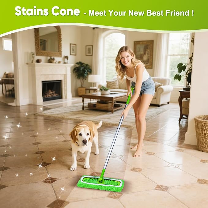 12-Pack Reusable Mop Pads Compatible - Image 7