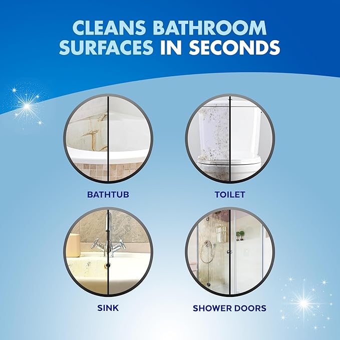 Lysol Power Limescale Remover Bathroom Cleaner Spray, Hard Water Stain Remover - Image 4