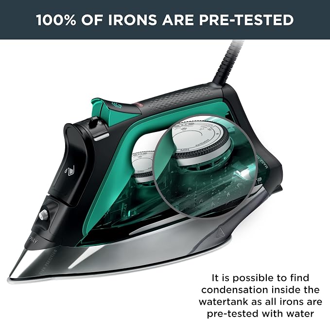 Rowenta Pro Master Stainless Steel Soleplate Steam Iron - Image 4