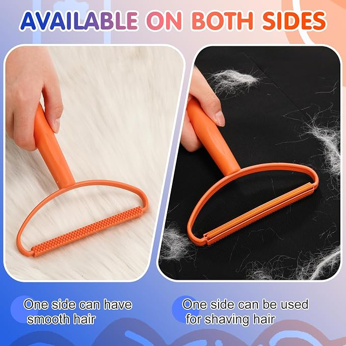 Honeydak 3 Pieces Hair Remover Tool Dog Hair Remover Pro Silicone Cleaner Brush - Image 7