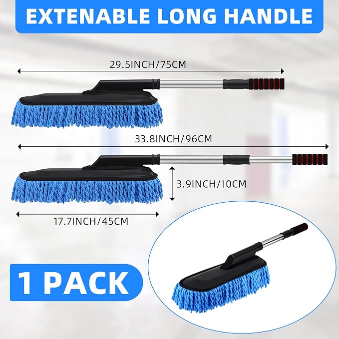 Tanlade 1 Pack Microfiber Car Duster Exterior Scratch Free - Image 2