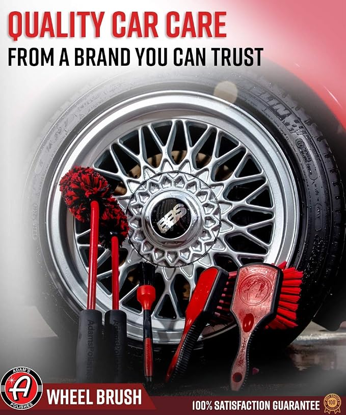 Adam's Polishes Wheel Brush Car Detailing Brush - Image 3