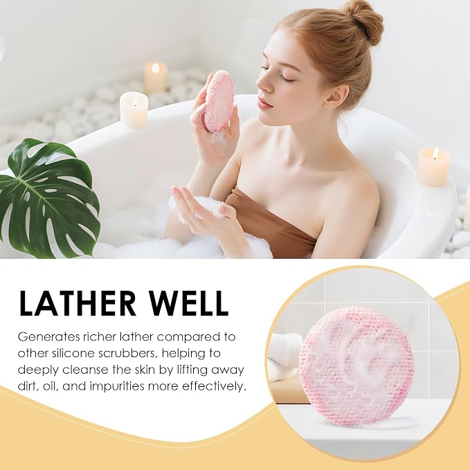 INNERNEED Food-Grade Silicone Body Scrubber Gentle Cleansing Brush - Image 4