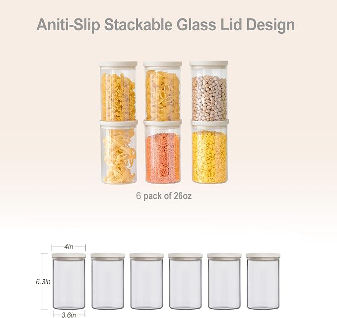 Urban Green Glass Food Storage Jar - Image 3
