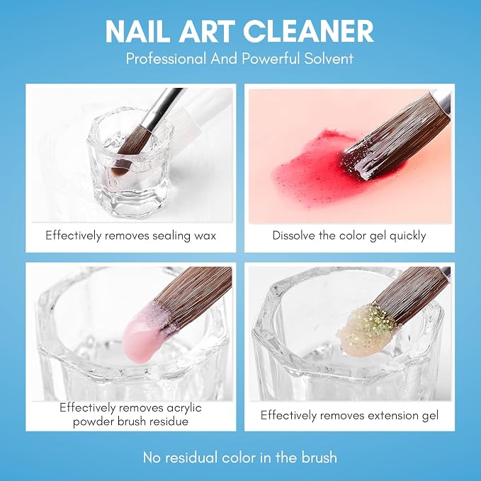 Makartt Nail Art Brushes Cleaner: Nail Polish Brush Bristles Conditioner - Image 2