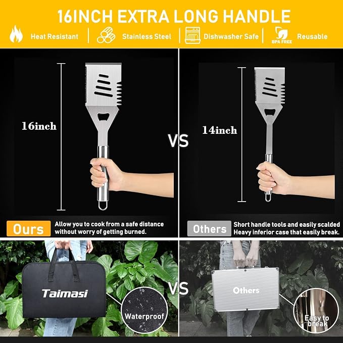 34Pcs Grill Accessories Grilling Gifts - Image 2