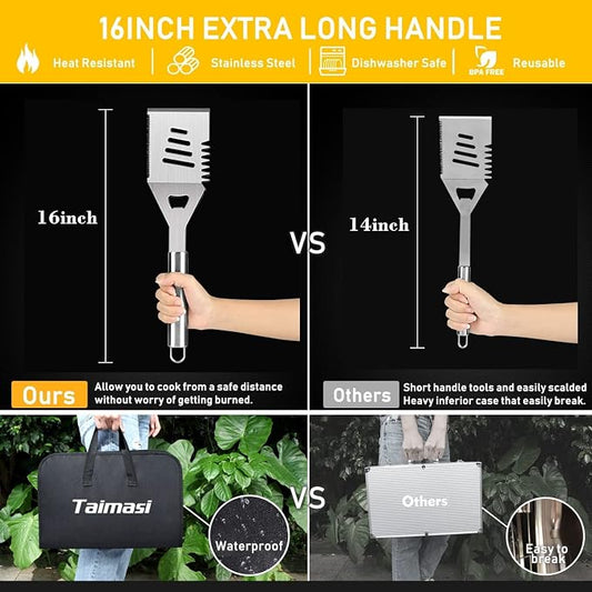 34Pcs Grill Accessories Grilling Gifts - Image 2