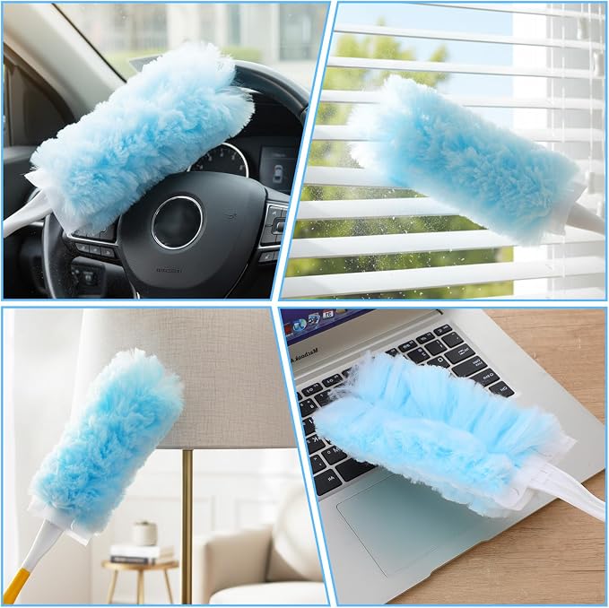 40 Count Duster Refills for Most Duster Handle, 360° Heavy Duty Duster Refills - Image 7