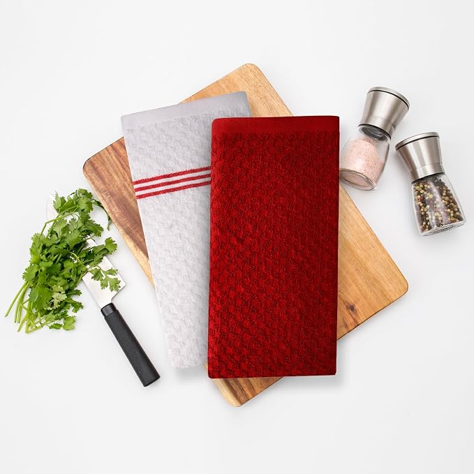 Infinitee Xclusives 100% Cotton Kitchen Towels - Image 9