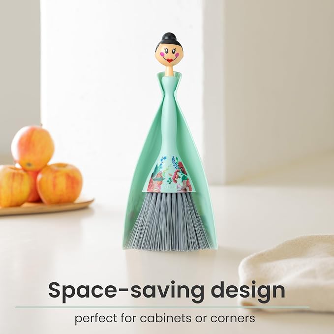 Vigar Mini Broom and Dustpan Set, Small Broom and Dustpan Set - Image 6